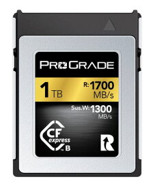 ProGrade Digital (プログレードデジタル) CFexpress Type B GOLD 1TB (持続書込速度 1300MB/s) 正規輸入品