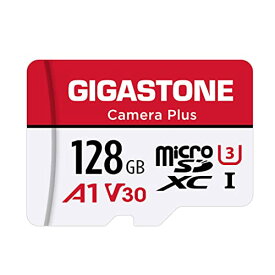 Gigastone マイクロSDカード 128GB フルHD SDアダプタ付き SDXC U3 C10 100MB/S Gopro アクションカメラ スポーツカメラ 高速 UHS-I 4K UHD 動画