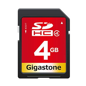Gigastone 4GB SDJ[h UHS-I Class 4 C4 SDHC [J[h rfI fW^J SD card ~jP[X1t