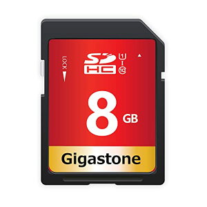 Gigastone 8GB SDJ[h UHS-I U1 Class 10 SDHC [J[h  tHD rfI fW^J SD card Full HD ~jP[Xt