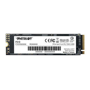 Patriot P310 480GB Internal SSD - NVMe PCIe M.2 Gen3 x 4 - Low-Power Consumption Solid State Drive - P310P480GM28