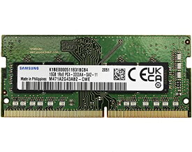 サムスン PC4-25600 DDR4-3200 16GB (2048Mx8) ノートPC用 260pin Unbuffered SO-DIMM M471A2G43AB2-CWE
