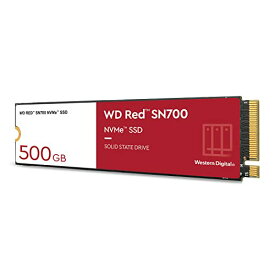 ウエスタンデジタル(Western Digital) WESTERNDIGITAL ウエスタンデジタル 内蔵SSD 500GB WD Red SN700 M.2-2280 NVMe WDS500G1R0C-EC 国内正規代理店品