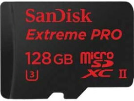 サンディスク SDSQXPJ-128G-JN3M3 エクストリーム プロ microSDXC UHS-II カード 128GB