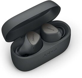 Jabra Elite 4 完全ワイヤレスイヤホン ダークグレー 国内正規品 アクティブノイズキャンセリング搭載 IP55 マルチポイント 2台同時接続 片耳モード Bluetooth 5.2 MS Swift pair Spotify tap A