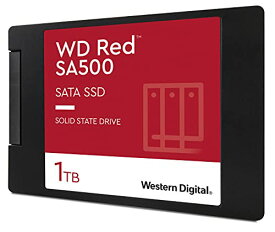 Western Digital ウエスタンデジタル WD Red SATA SSD 内蔵 1TB 2.5インチ (読取り最大 560MB/s 書込み最大 530MB/s) NAS メーカー保証5年 WDS100T1R0A-EC SA500 国内正規取