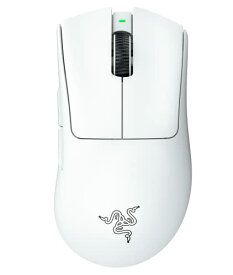 Razer レイザー DeathAdder V3 Pro White ゲーミングマウス ワイヤレス 無線 64gの超軽量 進化したエルゴノミック形状 最高クラスの精度のFocus Pro 30K オプティカルセンサー 第 3 世代オプティカルマウススイ