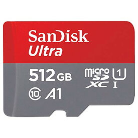 SanDisk ( サンディスク ) 512GB ULTRA microSDXC UHS-I card アダプタ付 SDSQUAR-512G-GN6MA 海外パッケージ