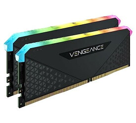 CORSAIR DDR4-32GB 3600MHz CL18 デスクトップPC用メモリ VENGEANCE RGB RS 32GB 16GB 2枚 CMG32GX4M2D3600C18