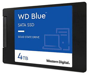 Western Digital �E�G�X�^���f�W�^�� WD Blue SATA SSD ���� 4TB 2.5�C���` ( �ǎ��ő� 560MB/s �����ݍő� 530MB/s ) PC ���[�J�[�ۏ�5�N WDS400T2B0A-EC �������K�戵�㗝�X