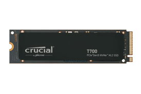 Crucial(クルーシャル) T700 4TB 3D NAND NVMe PCIe5.0 M.2 SSD ヒートシンク無しモデル 最大12,400MB/秒 CT4000T700SSD3JP 国内正規保証品