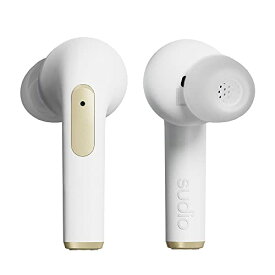 国内正規品 SUDIO N2 PRO (ホワイト) ワイヤレスイヤホン Bluetooth5.3 iOS Android 対応 アクティブノイズキャンセリング機能 ANC IPX4レベル 防水設計 北欧デザイン SDGs サステナブル ギフト