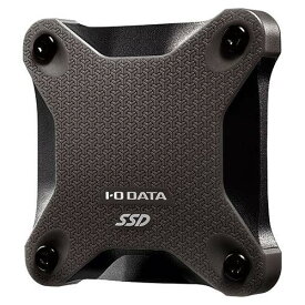I/Oデータ USB3.1 Gen1 対応 外付けポータブルSSD 500GB スモーキーブラック SSPH-UT500K