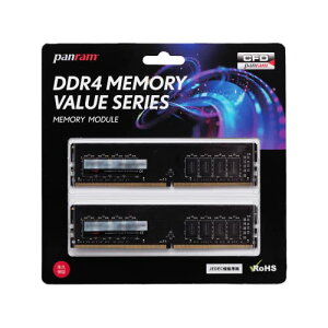 CFD̔ Panram fXNgbvPCp  DDR4-3200 (PC4-25600) 16GB 2 288pin DIMM ۏ ۏ W4U3200PS-16G