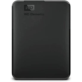 ウエスタンデジタル(Western Digital) WD ポータブルHDD 4TB USB3.0 ブラック WD Elements Portable 外付けハードディスク / メーカー2年保証 WDBU6Y0040BBK-WESN 国内正規代理店品