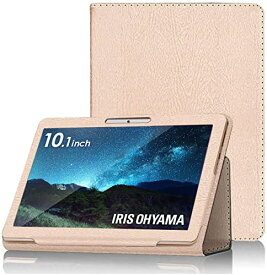 アイリスオーヤマ タブレット luca 10インチ 用 ケース LASTE タブレット 10.1 /10.36 インチ ケース(ゴールド)