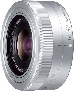 パナソニック(Panasonic) 標準ズームレンズ マイクロフォーサーズ用 ルミックス G VARIO 12-32mm/F3.5-5.6 ASPH./MEGA O.I.S. シルバー H-FS12032-S
