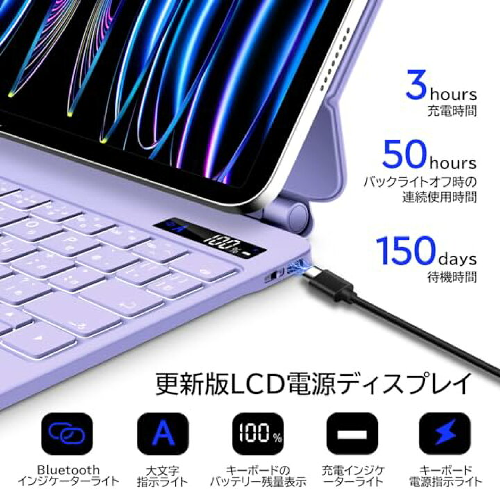 楽天市場】マジックキーボード GOOJODOQ iPad Pro 11 スマート 