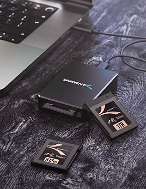 楽天市場】SABRENT CFexpress Type-B 512GB メモリーカード、PC 