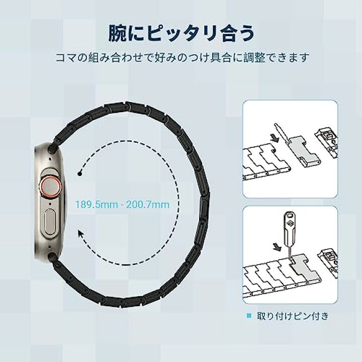 楽天市場】カーボン製 Watch Band モダン モザイク Apple Watch 対応 