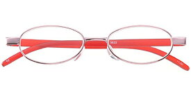 ULTRA Flat READER 超 薄型 軽量 老眼鏡 (専用スリムケース付き) レディーズ ピンク +2.50 5622-25