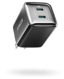 Anker 521 Charger (Nano Pro) USB PD 40W USB-C 急速充電器 PowerIQ 3.0 (Gen2)搭載/PSE技術基準適合 iPhone 15 MacBook Air その他各種機器対応 (ブラック)