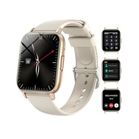 2023年冬初売り Seefox スマートウォッチ 多種機能付き Smart Watch Bluetooth5.3通話機能付き 1.85インチ大画面 iPhone/アンドロイド対応 100多種類な運動モード 歩数計 腕時計 天気予報 音楽再生 多言語