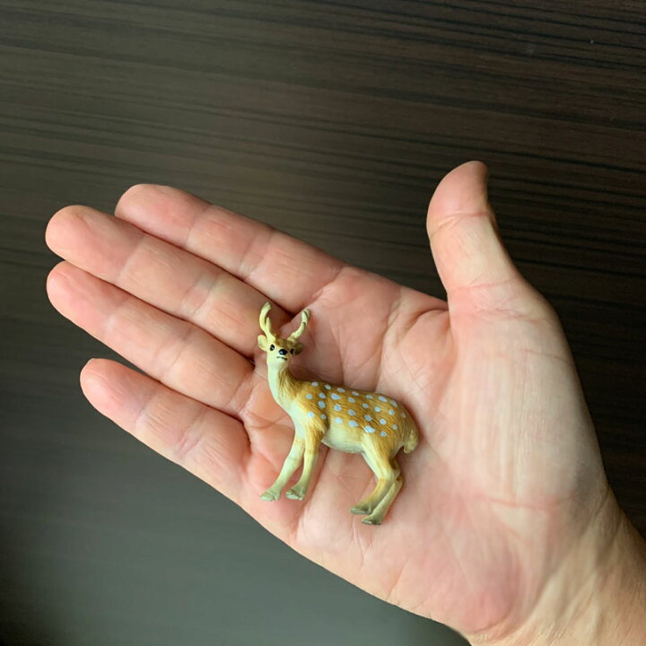 楽天市場】ミニチュア 置物 飾り フィギュア 鹿 しか 牡鹿 オブジェ添  