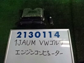 【中古】 フォルクス ワーゲン ゴルフ 4 1JAUM エンジン コントロール コンピューター AUM ターボ GTI BOSCH 0 261 207 207