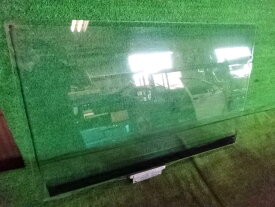 【中古】 ミツビシ ミニキャブ バン U61V 左 スライド ドア ガラス アサヒ M213 グリーンガラス MR379789