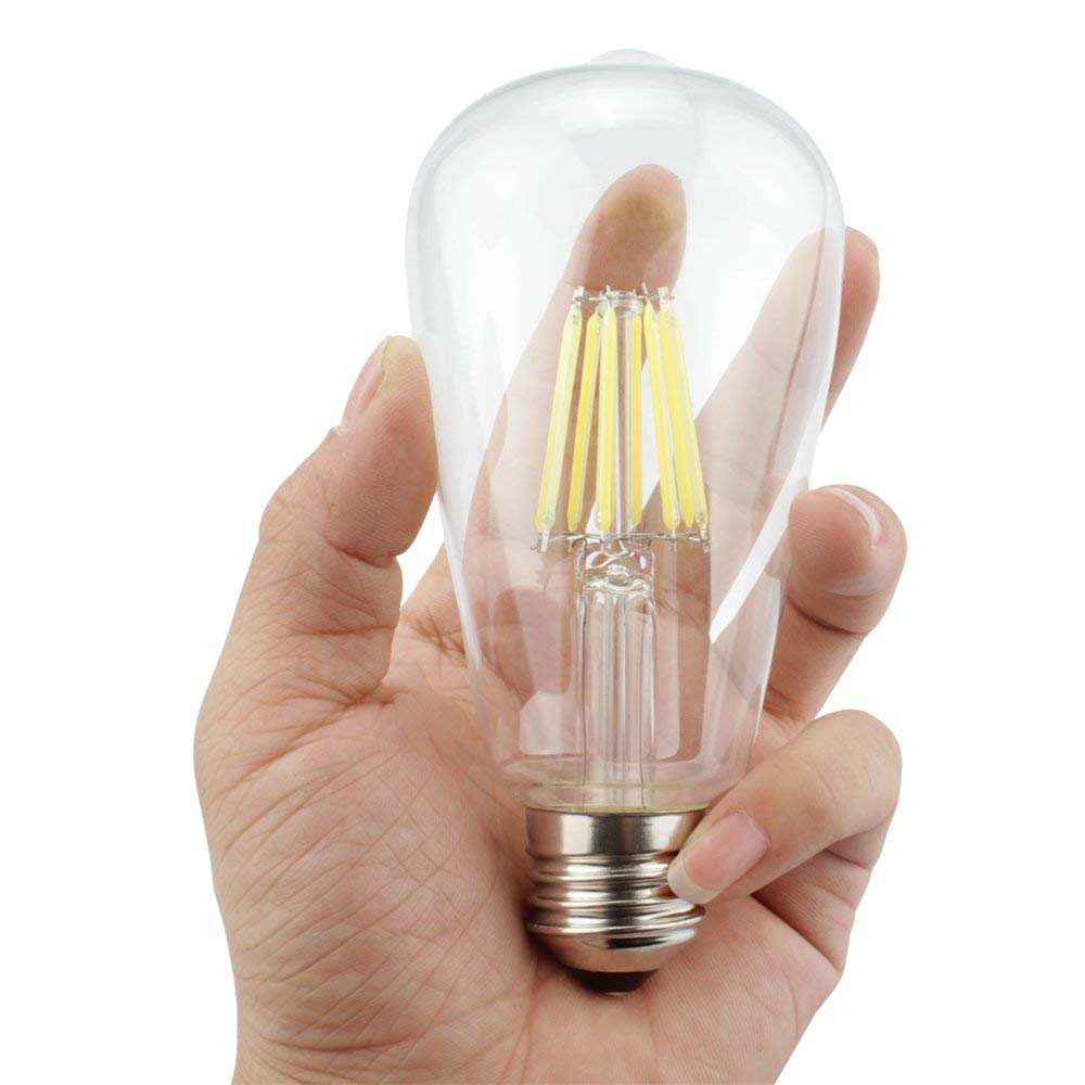 楽天市場】LEDフィラメント電球 エジソン電球 LED電球 60W相当 E26 