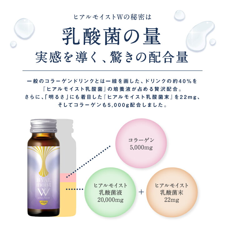 楽天市場】【 送料無料 】 ヒアルモイストW 30本まとめ買いセット 50ml 