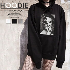 パーカー レディース メンズ スウェット パーカー プルオーバー hoodie 長袖 フード付き ペア カップル スカル モデル 絵画 おしゃれ カップル リンクコーデ