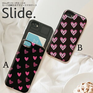 iPhoneSE 2 SE2 iPhone11 Pro Max iPhoneXs XR iPhone8 7 plus 6/6s GalaxyS9 P[X ICJ[h [ w XCh[ ϏՌ   n[gheart BLACK l