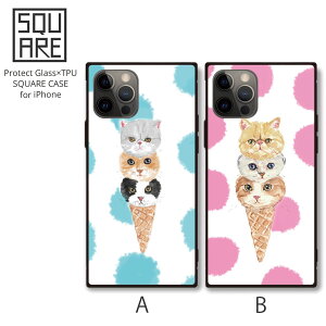 iPhone16 16e iPhone16 Pro max 16Plus w KX P[X iPhone15 Pro iPhone14 13 SE3 3 iPhone 12pro KX X}z P[X  킢 cat ice cream L Ԃ GL]`bN Ԃ ACXN[