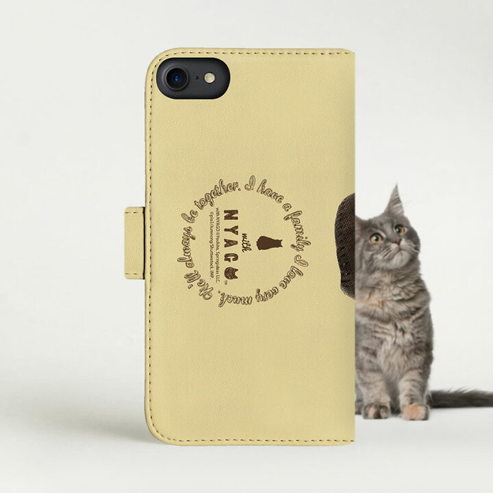 楽天市場】スマホケース 猫 手帳型 全機種対応 厚手 【 カウボーイ 
