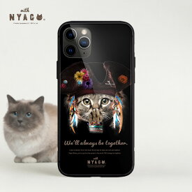 スマホケース 猫 iPhoneケース iPhone14 iPhone13 iPhone12 11 XR iPhoneSE 2 3 ガラスケース 背面強化ガラス TPUバンパー 【 パイレーツ ソラちゃん 肉球をペロペロするにゃー。 かわいい 猫 ブラック 】 猫柄 ネコ柄 かわいい スマホケース 猫 可愛い スマホカバー