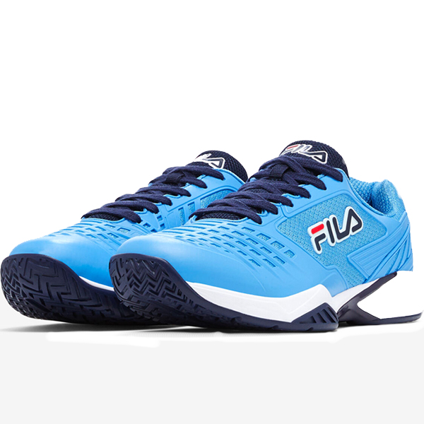 フィラ FILA テニスシューズ メンズ レディース テニス 靴 青 FILA AXILUS 2.5 ENERGIZED 1TM01748・421 |  ノータッチエース