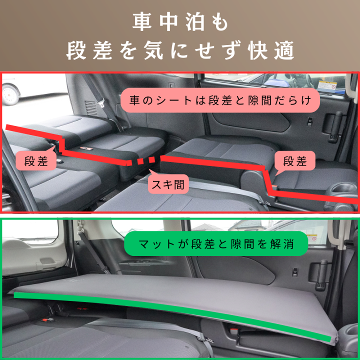 楽天市場】Nuuca キャンプマット 自動膨張式 ポンプ+ウォールポケット