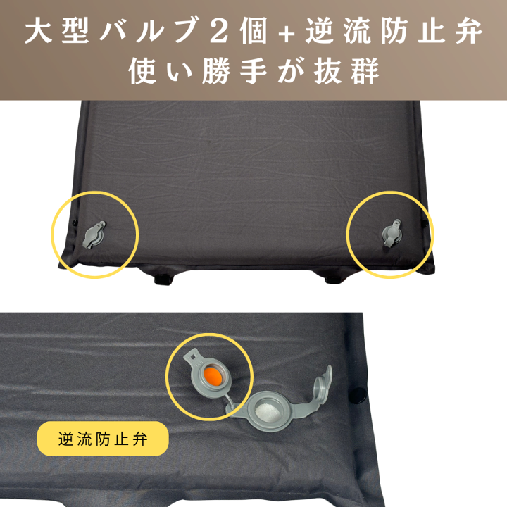 Nuuca インフレーターマット 6cm 黒 Hygge Mat – Nuuca Online