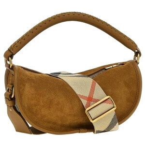 未使用級 Burberry バーバリー ボーダー ショルダーバッグ 2way 