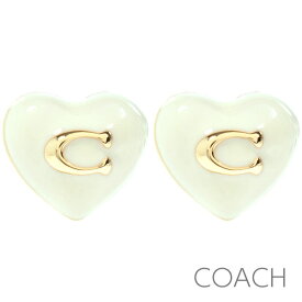 無料母の日ラッピング！ コーチ COACH ピアス レディース イヤリング アクセサリー ジュエリー ハート ロゴ コーチ専用保存袋付き 【送料無料（ネコポス メール便）】 ブランド コーチ正規品販売店 直営アウトレット店より直輸入