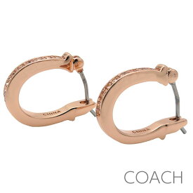 無料母の日ラッピング！ コーチ COACH ピアス レディース イヤリング フープピアス アクセサリー ジュエリー フープ型 シグネチャー 【送料無料（ネコポス メール便）】 ブランド コーチ正規品販売店 直営アウトレット店より直輸入