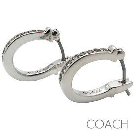 無料母の日ラッピング！ コーチ COACH ピアス レディース イヤリング フープピアス アクセサリー ジュエリー フープ型 シグネチャー 【送料無料（ネコポス メール便）】 ブランド コーチ正規品販売店 直営アウトレット店より直輸入