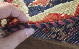 楽天市場】ギャッベ イラン製 196×98cm 手織り ウール100% 天然素材