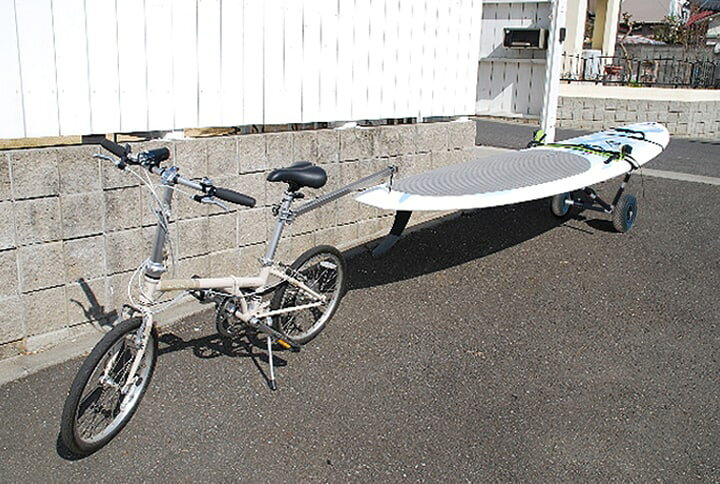 楽天市場】CAP キャップ ボードドーリーNEO&自転車連結バーセット 