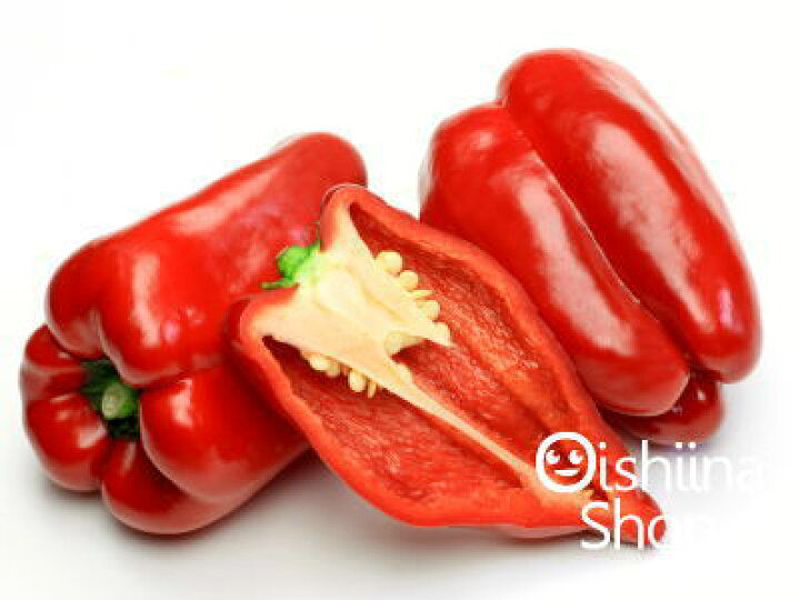 楽天市場 赤ピーマン アカピーマン 1kg前後 35個前後 築地通販 おいしいなショップ