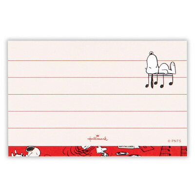 楽天市場 スヌーピー ミニメッセージカード 両面 お気に入りミュージック おかいものsnoopy 楽天市場店