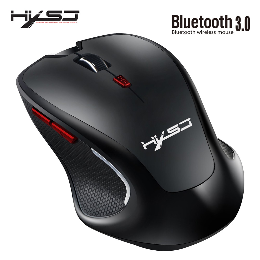 マウス 無線 ワイヤレスマウス HXSJ Bluetooth 6ボタン 好評受付中 光学式 引出物 2400dpi 3.0