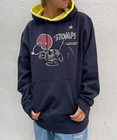 スヌーピー スウェット パーカー 長袖 SNOOPY PEANUTS キャラクター 可愛い かわいい着やすい コーデ 大人カジュアル 綿100 コットン レディース メンズ ユニセックス